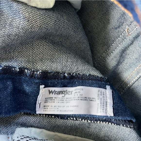 Wrangler Cowboy Cut Straight Leg 100% Cotton Jean - Picture 6 of 7